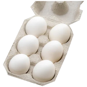 Teju’s white eggs pack of 6